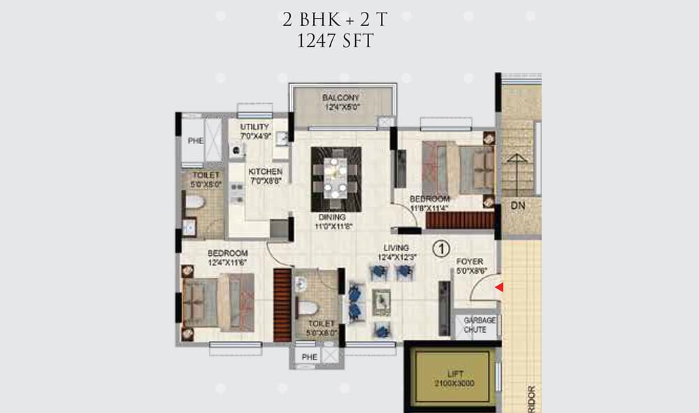 Sattva Navaratna Residency 2 & 3 BHK Luxury Apartments